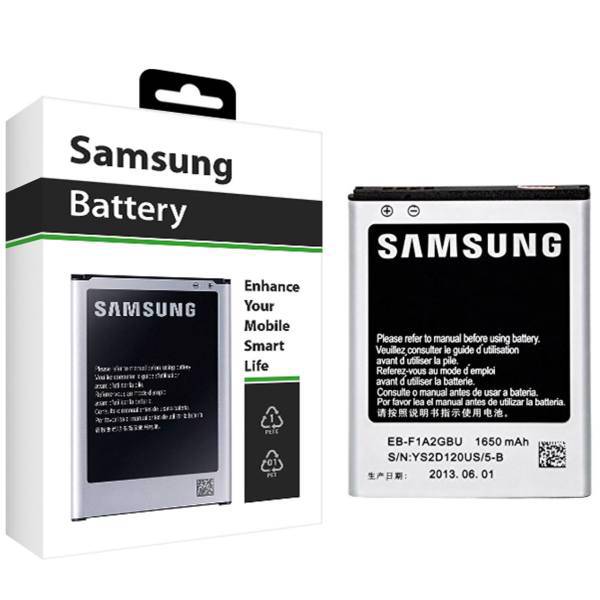 Samsung EB-F1A2GBU 1650mAh Mobile Phone Battery For Samsung Galaxy S2، باتری موبایل سامسونگ مدل EB-F1A2GBU با ظرفیت 1650mAh مناسب برای گوشی موبایل سامسونگ Galaxy S2