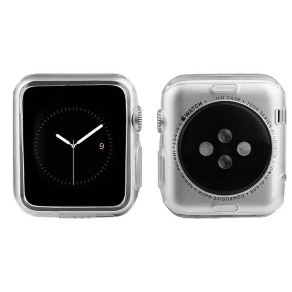 Baseus Simple Series Cover For Apple Watch 38mm، کاور اپل واچ باسئوس مدل Simple Series مناسب برای اپل واچ 38 میلی‌متری
