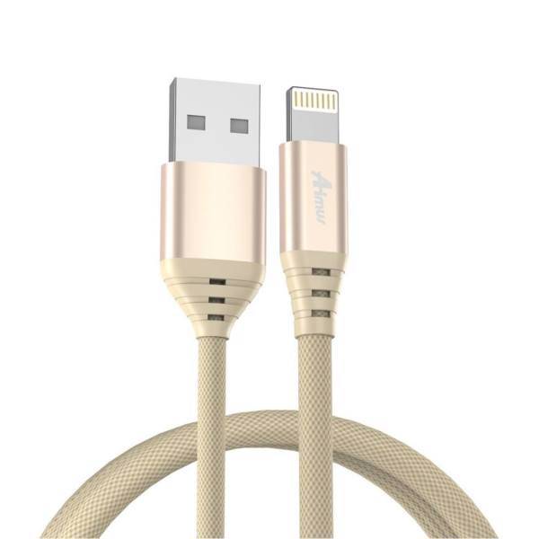Aimus MFI USB To Lightning Cable 2m، کابل تبدیل USB به لایتنینگ آیماس مدل MFI به طول 2 متر