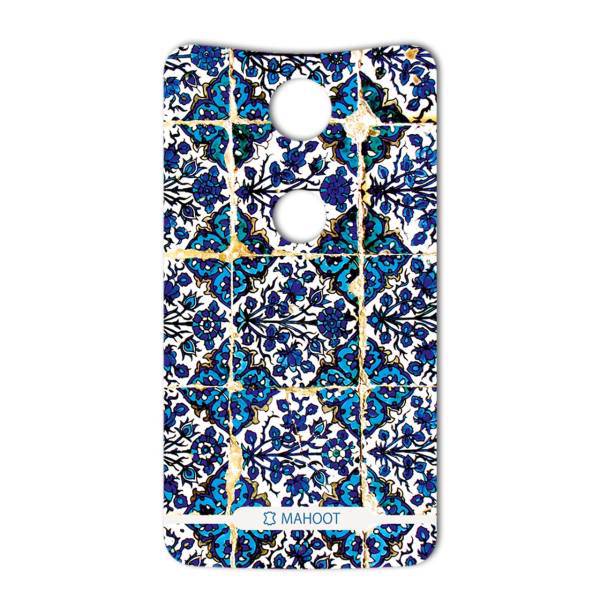 MAHOOT Traditional-tile Design Sticker for Google Nexus 6، برچسب تزئینی ماهوت مدل Traditional-tile Design مناسب برای گوشی Google Nexus 6