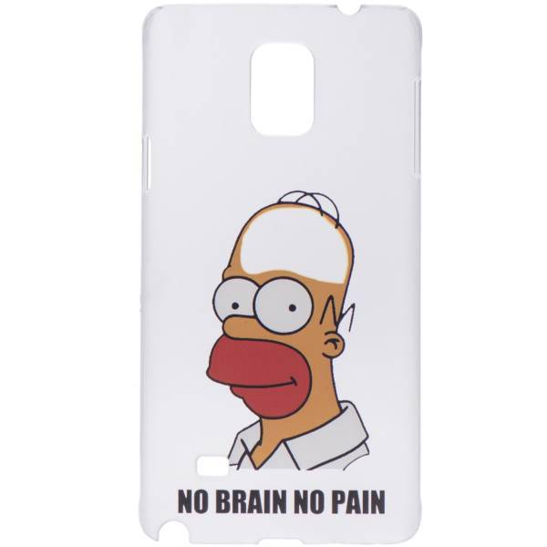 Homer Simpson Cover For Samsung Galaxy Note 4 - Type 2، کاور گوشی موبایل مدل Homer Simpson مناسب برای سامسونگ گلکسی نوت 4 - طرح 2