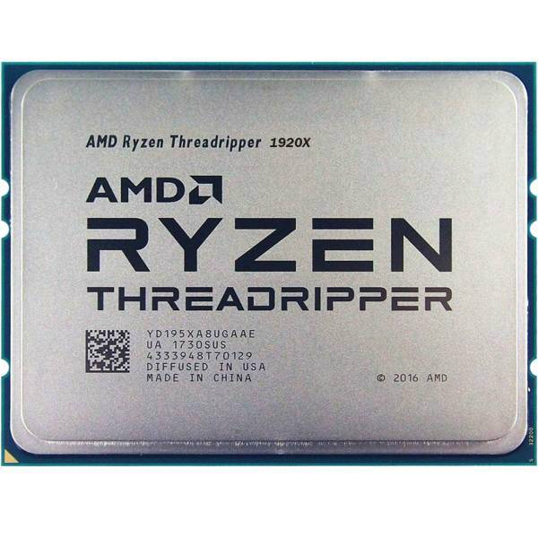 AMD RYZEN Threadripper 1920X CPU، پردازنده مرکزی ای ام دی مدل RYZEN Threadripper 1920X