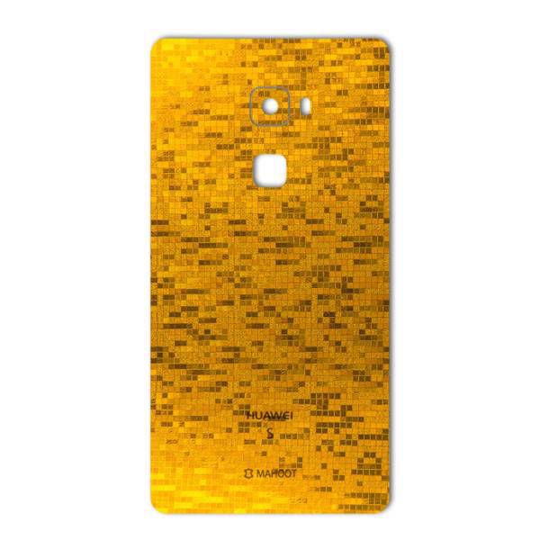 MAHOOT Gold-pixel Special Sticker for Huawei Mate S، برچسب تزئینی ماهوت مدل Gold-pixel Special مناسب برای گوشی Huawei Mate S