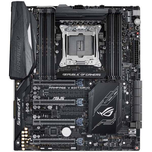 ASUS ROG RAMPAGE V EDITION 10 Motherboard، مادربرد ایسوس مدل ROG RAMPAGE V EDITION 10