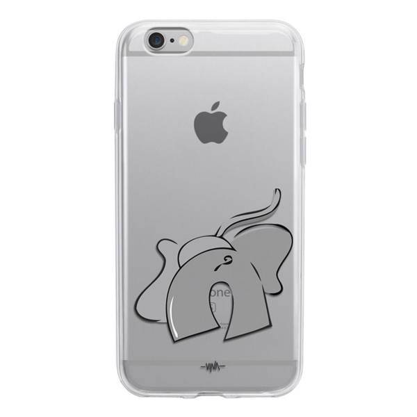 Big Gray Case Cover For iPhone 6 plus / 6s plus، کاور ژله ای وینا مدل Big Gray مناسب برای گوشی موبایل آیفون6plus و 6s plus