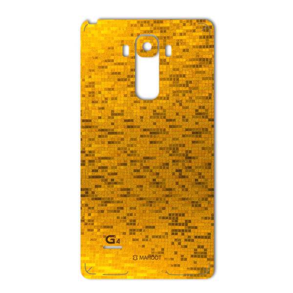 MAHOOT Gold-pixel Special Sticker for LG G4 Stylus، برچسب تزئینی ماهوت مدل Gold-pixel Special مناسب برای گوشی LG G4 Stylus