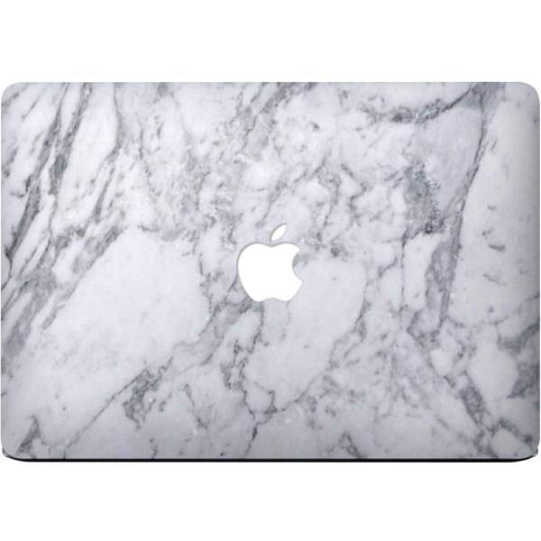 Wensoni White Marble Sticker For 15 Inch MacBook Pro، برچسب تزئینی ونسونی مدل White Marble مناسب برای مک بوک پرو 15 اینچی