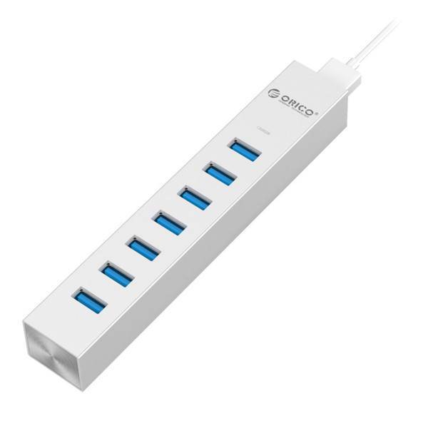 Orico ASH7-U3 7 Port USB 3.0 Hub، هاب USB 3.0 هفت پورت اوریکو مدل ASH7-U3