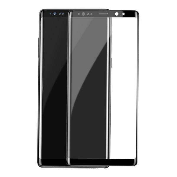 Baseus 3D Arc Tempered Glass Screen Protector For Samsung Galaxy Note 8، محافظ صفحه نمایش شیشه ای باسئوس مدل 3D Arc Tempered Glass مناسب برای گوشی موبایل سامسونگ گلکسی Note 8