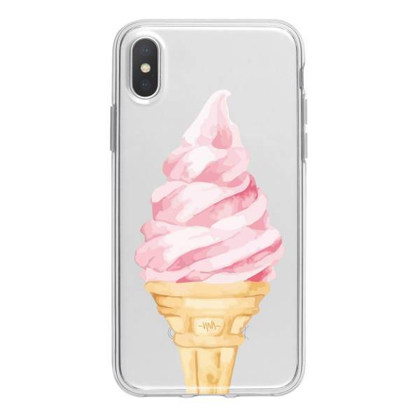 IceCream Case Cover For iPhone X / 10، کاور ژله ای وینا مدل Icecream مناسب برای گوشی موبایل آیفون X / 10