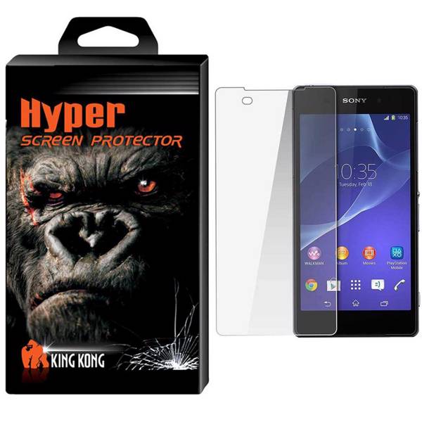 Hyper Protector King Kong Glass Screen Protector For Sony Xperia XZ2، محافظ صفحه نمایش شیشه ای کینگ کونگ مدل Hyper Protector مناسب برای گوشی Sony Xperia XZ2