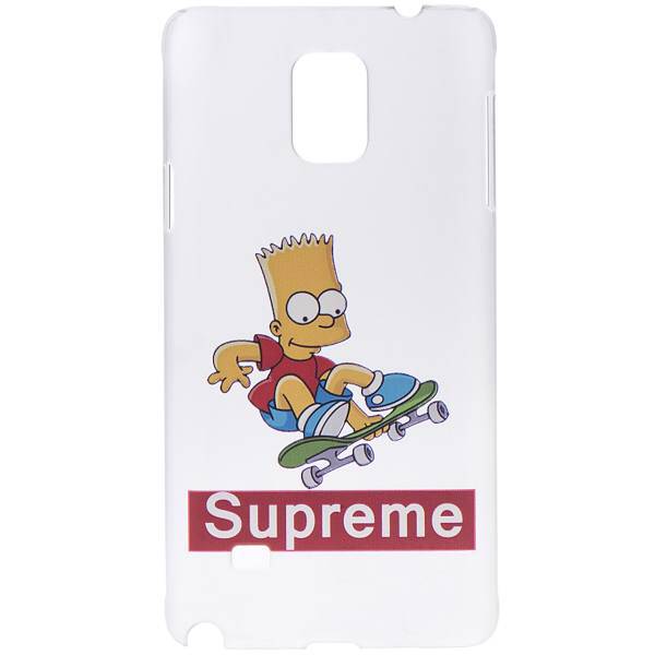 Bart Simpson Cover For Samsung Galaxy Note 4 - Type 5، کاور گوشی موبایل مدل Bart Simpson مناسب برای سامسونگ گلکسی نوت 4 - طرح 5