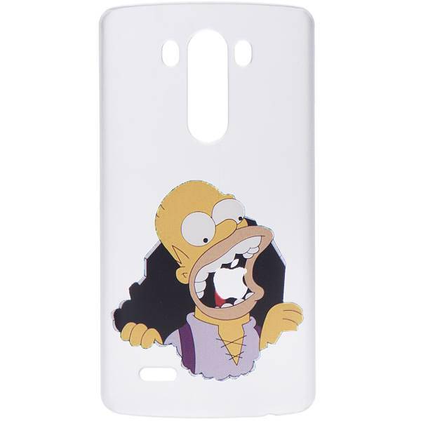 Homer Simpson Cover For LG G3 -Type 1، کاور گوشی موبایل مدل Homer Simpson مناسب برای ال‌ جی G3 - طرح 1