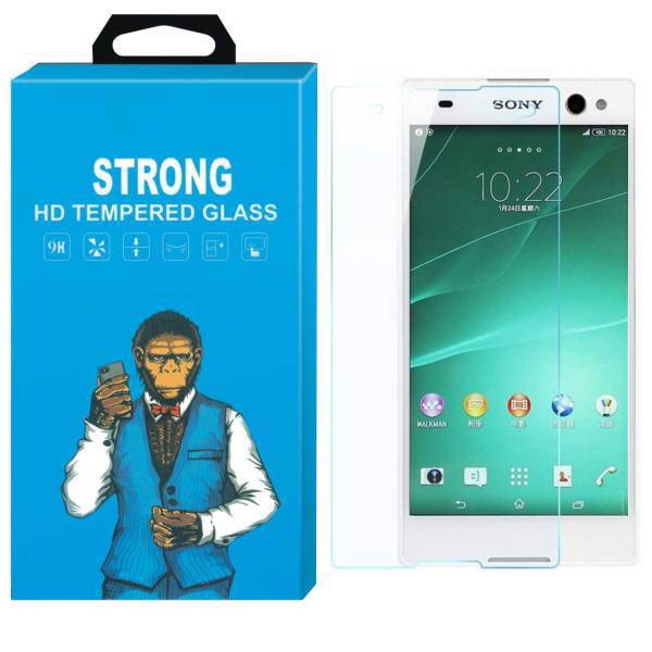Strong Tempered Glass Screen Protector For Sony Xperia C3، محافظ صفحه نمایش شیشه ای تمپرد مدل Strong مناسب برای گوشی Sony Xperia C3