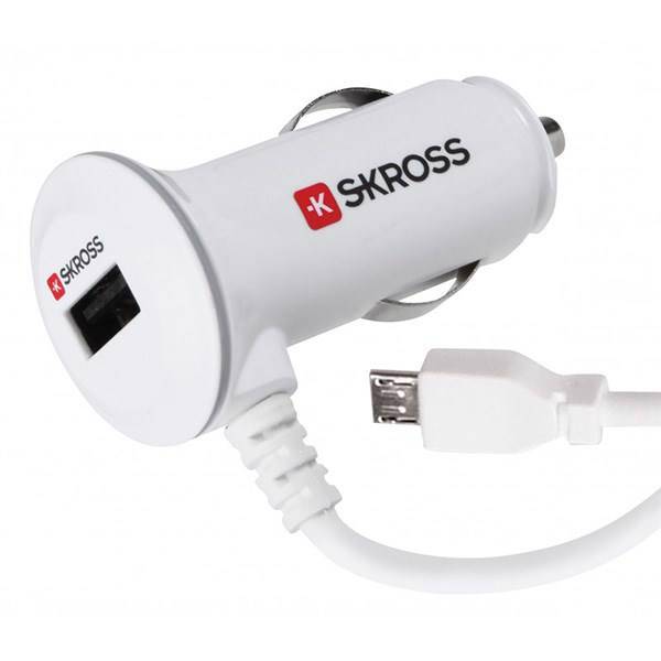 Skross M PLUS Micro USB Car Charger، شارژر فندکی اسکراس مدل MPLUS به همراه کابل میکرو یو اس بی