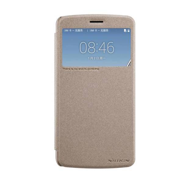 Nillkin New Leather Sparkle Flip Cover For LG Stylus 3، کیف کلاسوری نیلکین مدل New Leather Sparkle مناسب برای گوشی موبایل ال جی Stylus 3