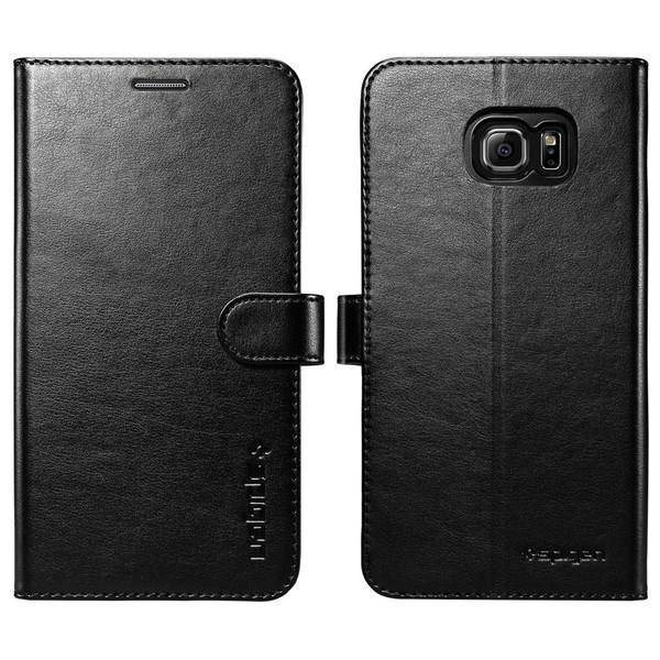 Spigen Wallet S Flip Cover For Samsung Galaxy Note 5، کیف کلاسوری اسپیگن مدل والت مناسب برای گوشی موبایل سامسونگ گلکسی نوت 5