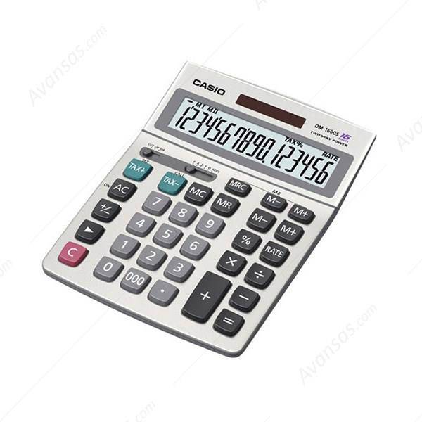 Casio DM-1600s Calculator، ماشین حساب کاسیو DM-1600s
