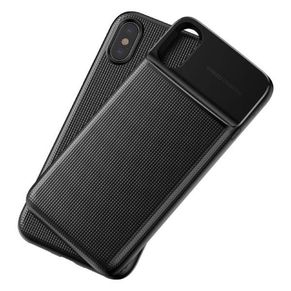 Baseus Case 5000 mAh PowerBank for iPhone X، کاور شارژ همراه باسئوس مدل Back Pcak مناسب برای ایفون x