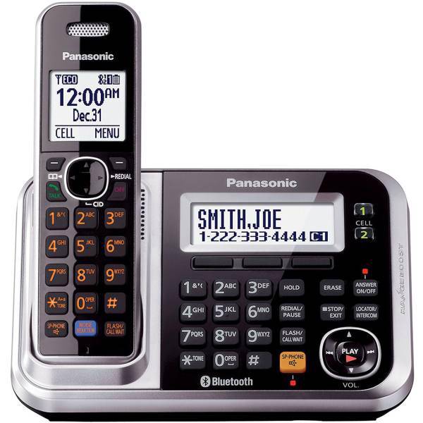 Panasonic KX-TG7841 Wireless Phone، تلفن بی‌سیم پاناسونیک مدل KX-TG7841