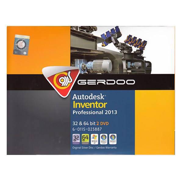 Gerdoo Of Softwares Autodesk Inventor Professional 2013، مجموعه نرم‌افزار گردو Autodesk Inventor Professional 2013