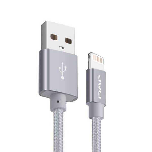 Awei CL-988 USB To Lightning Cable 30 cm، کابل تبدیل USB به لایتنینگ اوی مدل CL-988 به طول 30 سانتی متر