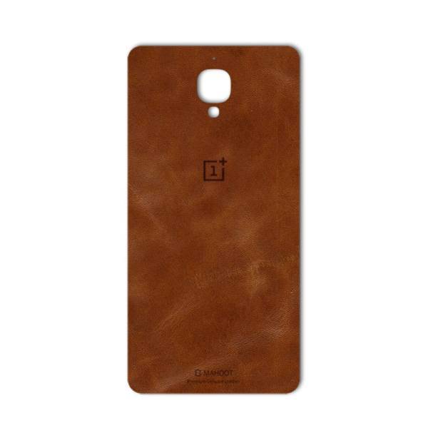 MAHOOT Buffalo Leather Special Sticker for OnePlus 3، برچسب تزئینی ماهوت مدل Buffalo Leather مناسب برای گوشی OnePlus 3