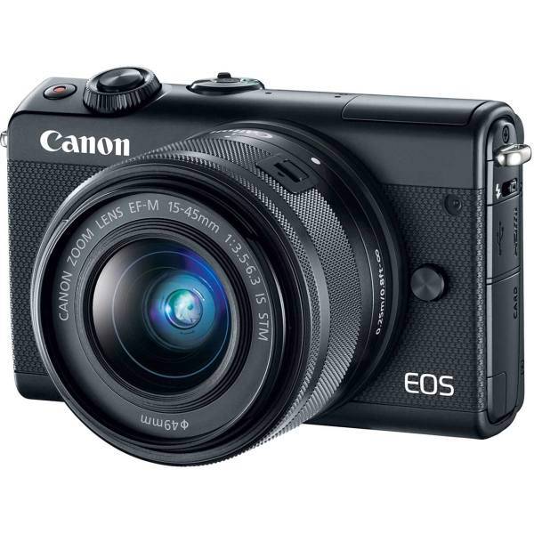 Canon EOS M100 Mirrorless Digital Camera With 15-45mm Lens، دوربین دیجیتال بدون آینه کانن مدل EOS M100 به همراه لنز 15-45 میلی متر