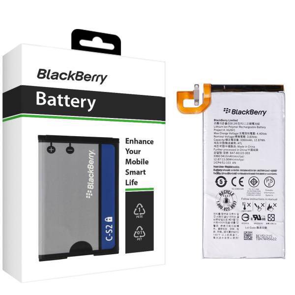 Black Berry HUSV1 3360mAh Mobile Phone Battery For BlackBerry Priv، باتری موبایل بلک بری مدل HUSV1 با ظرفیت 3360mAh مناسب برای گوشی های موبایل بلک بری Priv
