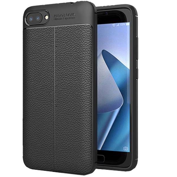 TPU Leather Design Cover For Asus Zenfone 4 Max 5.5 inch ZC554KL، کاور ژله ای طرح چرم مناسب برای گوشی موبایل ایسوس Zenfone 4 Max 5.5 ZC554KL