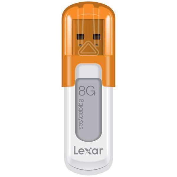 Lexar JumpDrive V10 Flash Memory - 8GB، فلش مموری لکسار مدل JumpDrive V10 ظرفیت 8 گیگابایت