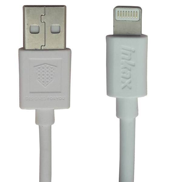 Inkax USB to Lightning Cable 1m، کابل تبدیل USB به لایتنینگ اینکاکس به طول 1 متر