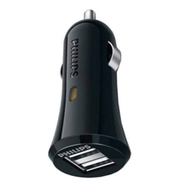 Philips Dual USB Car Charger10.5W_DLP2257، شارژر فندکی خودرو فیلیپس 10.5w