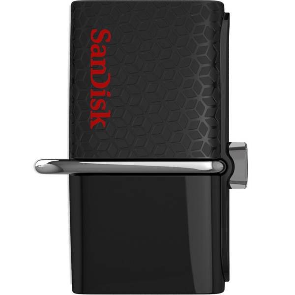 SanDisk Ultra Dual USB Drive 3.0 Flash Memory - 128GB، فلش مموری سن دیسک مدل Ultra Dual USB Drive 3.0 ظرفیت 128 گیگابایت