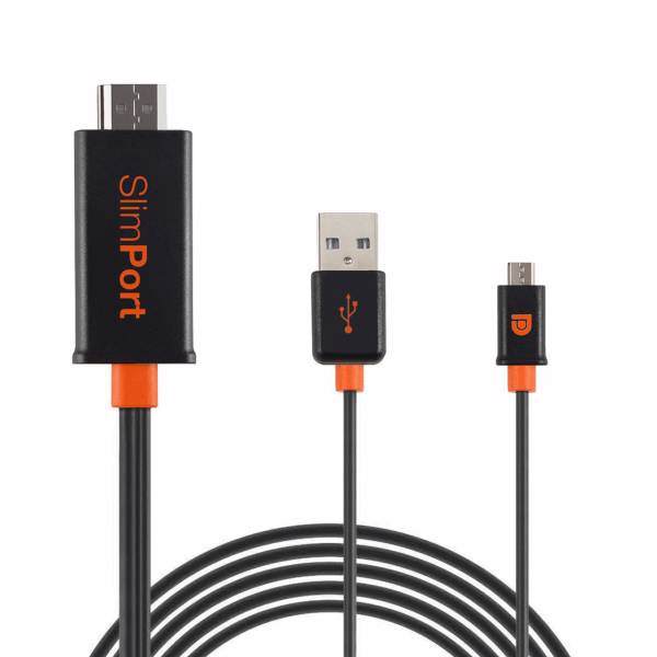 SlimPort to HDMI Adapter 1.8m، کابل تبدیل Micro USB به HDMI به طول 1.8 متر