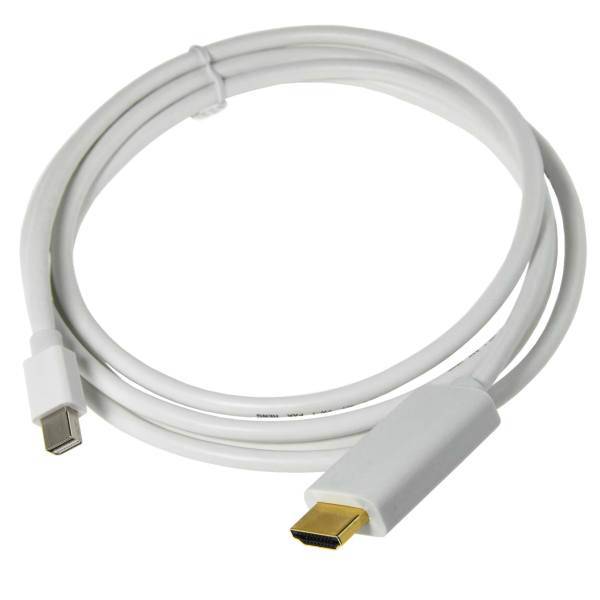 MD- 01 Mini DisplayPort to HDMI Cable 1.8m، کابل تبدیل Mini DisplayPort به HDMI مدل MD- 01 طول 1.8 متر