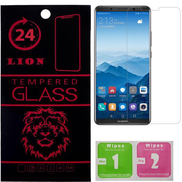 LION 2.5D Full Glass Screen Protector For Huawei Mate 10 Pro، محافظ صفحه نمایش شیشه ای لاین مدل 2.5D مناسب برای گوشی هوآوی Mate 10 Pro