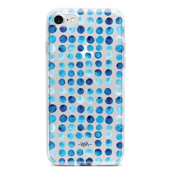 Polka Dots Case Cover For iPhone 7 / 8، کاور ژله ای وینا مدل Polka Dots مناسب برای گوشی موبایل آیفون 7 و 8