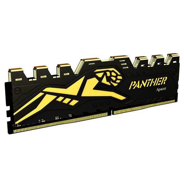 Apacer Panther DDR4 2400MHz CL16 Single Channel Desktop RAM - 4GB، رم دسکتاپ DDR4 تک کاناله 2400 مگاهرتز CL16 اپیسر مدل Panther ظرفیت 4 گیگابایت