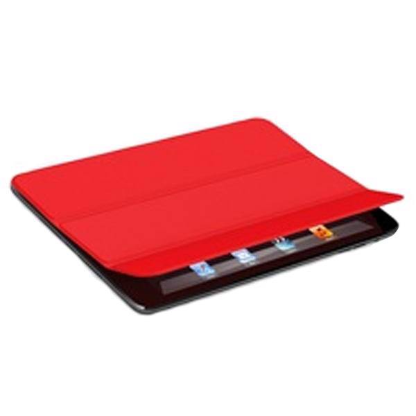 Apple iPad Mini Smart Cover Red، کیف کلاسوری هوشمند قرمز مخصوص آی پد مینی