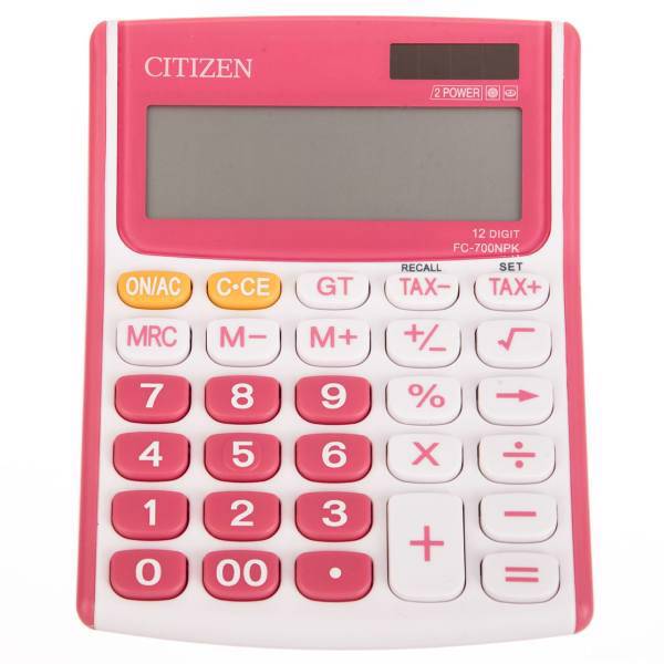 Citizen FC-700NPK Calculator، ماشین حساب سیتیزن مدل FC-700NPK