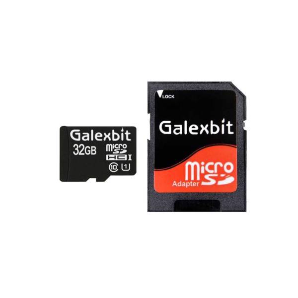 Galexbit U1 Class 10 45MBps microSD With Adapter - 32GB، کارت حافظه MicroSD گلکسبیت کلاس 10 استاندارد U1 سرعت 45MBps همراه با آداپتور SD ظرفیت 32GB
