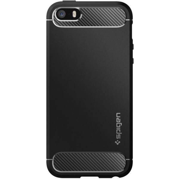 Spigen Rugged Armor Cover For Apple iPhone 5/5s/SE، کاور اسپیگن مدل Rugged Armor مناسب برای گوشی موبایل آیفون 5/5s/SE