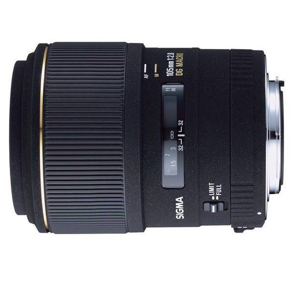 Sigma 105mm f/2.8 EX DG Macro، لنز سیگما 105mm f/2.8 EX DG Macro