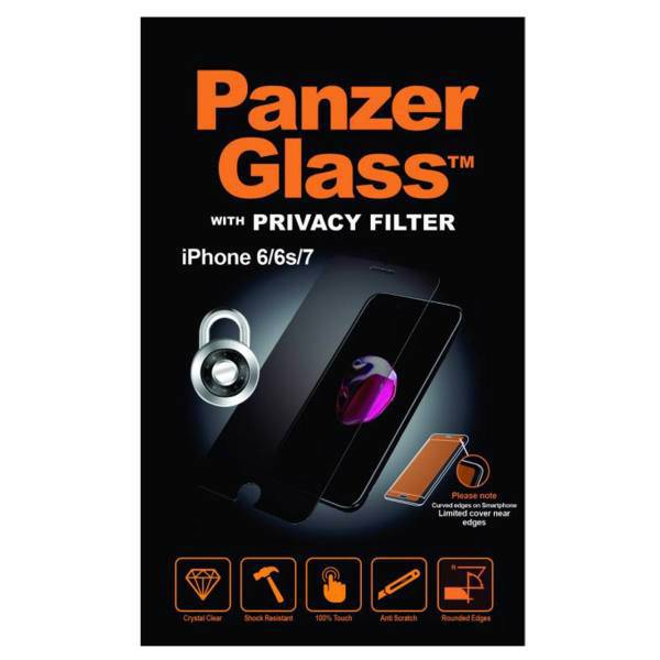 Panzer Glass Iphone 6/6S/7 Privacy، محافظ صفحه نمایش پنزر گلس مدل Privacy مناسب برای گوشی موبایل Iphone 6/6S/7