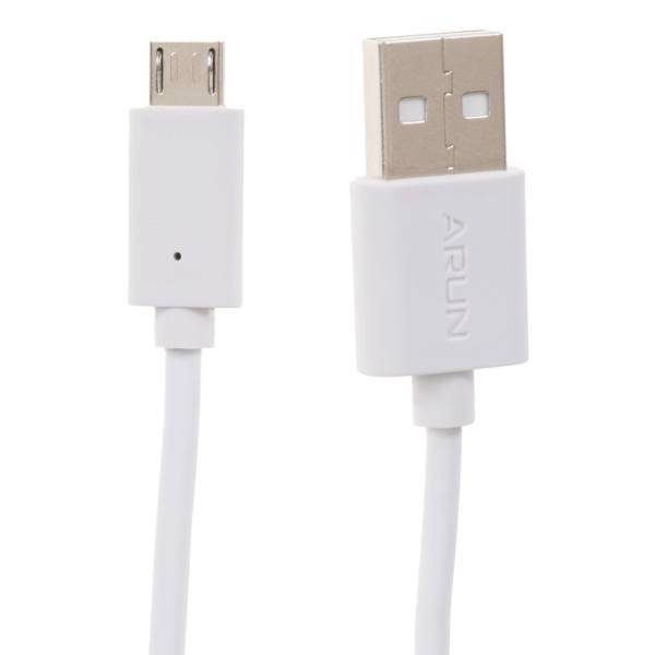 Arun USB To microUSB Cable 2m، کابل تبدیل USB به microUSB آران به طول 2 متر
