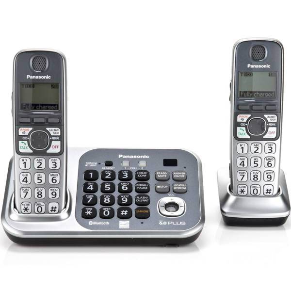 Panasonic KX-TG7742 Wireless Phone، تلفن بی‌سیم پاناسونیک مدل KX-TG7742