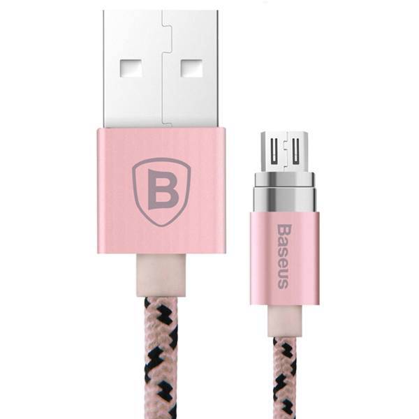 Baseus Insnap USB To Micro Usb Magnetic Cable 1m، کابل تبدیل USB به Micro Usb مغناطیسی باسئوس مدل Insnap طول 1 متر