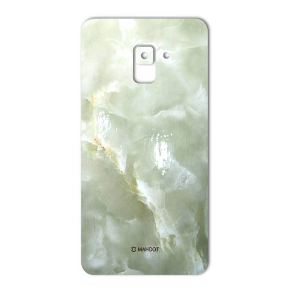 MAHOOT Marble-light Special Sticker for Samsung A8 Plus 2018، برچسب تزئینی ماهوت مدل Marble-light Special مناسب برای گوشی Samsung A8 Plus 2018