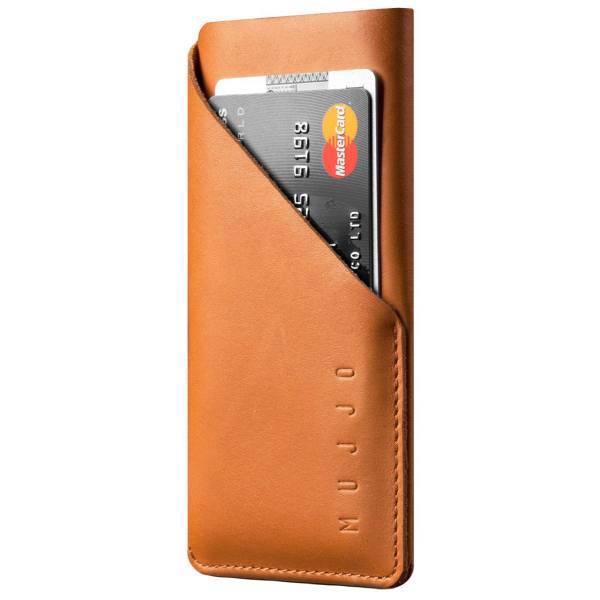 Mujjo Leather Wallet Sleeve for iPhone 7/8، کاور چرمی موجو مدل Leather Wallet Sleeve مناسب برای آیفون 7/8